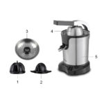 EXPRIMIDOR DE BRAZO SOGO 600W INOX - Imagen 2