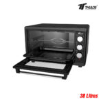 HORNO SOBREMESA THULOS 38 L NEGRO CONVECCION - Imagen 2