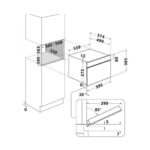 HORNO MICROONDAS ENCASTRE INDESIT 31 L ABATI - Imagen 2