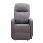 SILLON RELAX MANUAL MOD ALBA GRIS - Imagen 2