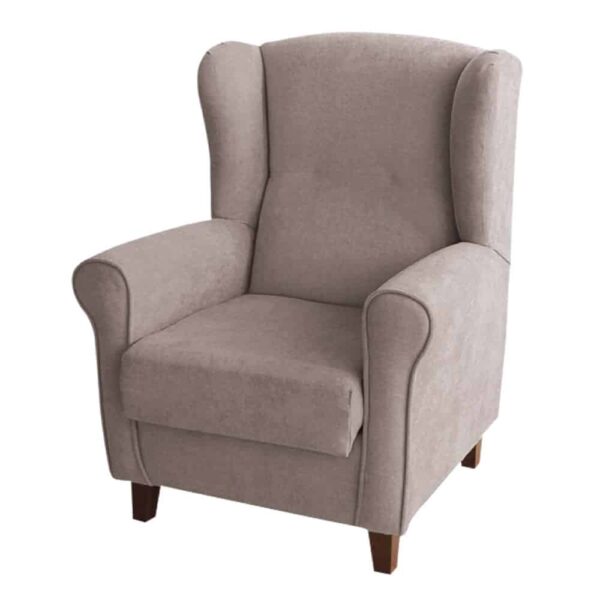 BUTACA OREJERA PORTI CON MUELLE BEIG