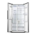 FRIGORIFICO AAMERICANO HISENSE 178X90 DISPE INOX HIELO - Imagen 3