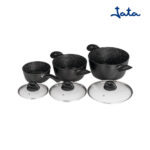 BATERIA DE COCINA JATA 3 PIZ FULL INDUCCION - Imagen 2
