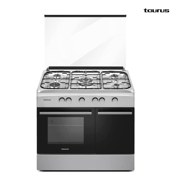 COCINA TAURUS 5.F + HORNO + PORTA INOX