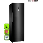 FRIGORIFICO INFINITON 1.P 185X60 NF A++ DARK INOX