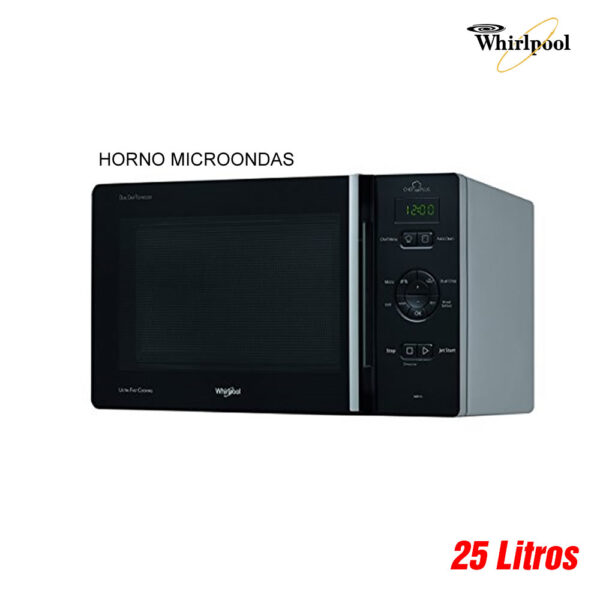 HORNO MICROONDAS WHIRLPOOL 25 L NEGRO