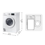 LAVADORA SAMSUNG 11 KG 1400 RPM ECOB A - Imagen 6