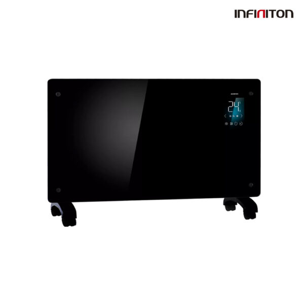 CONVECTOR CRISTAL INFINITON NEGRO 2000 W