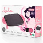 PLANCHA ASAR JATA 1000W ASAS ROSAS - Imagen 2