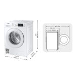 LAVADORA SAMSUNG 8 KG 1400 RPM ECOB B - Imagen 4