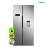 FRIGORIFICO AMERICANO CANDY 177X90 DISPEN INOX