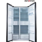 FRIGORIFICO AMERICANO INFINITON 177X90 INOX DISPEN - Imagen 2