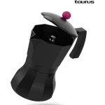 CAFETERA ITALIANA TAURUS INDUCCION 12 T NEGRA - Imagen 2