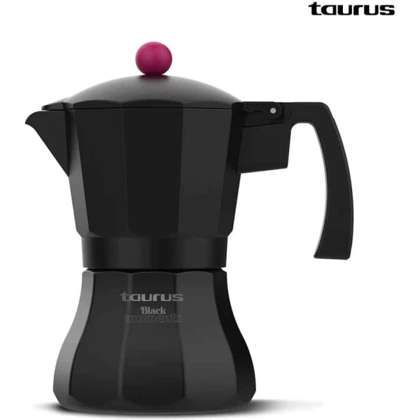 CAFETERA ITALIANA TAURUS INDUCCION 12 T NEGRA