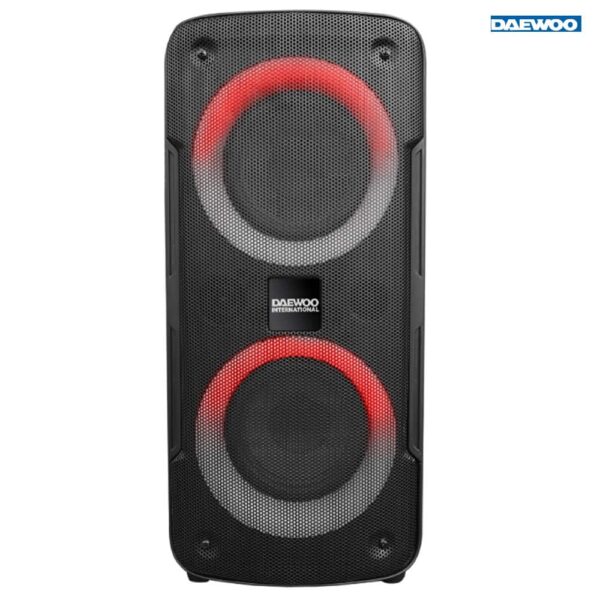ALTAVOZ DAEWOO KARAOKE 2 LED CIRCULAR