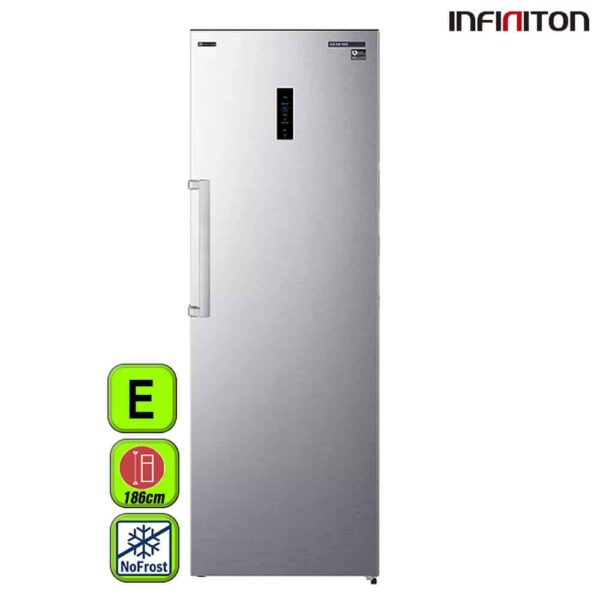 FRIGORIFICO 1.P INFINITON 185X60 A++/E INOX