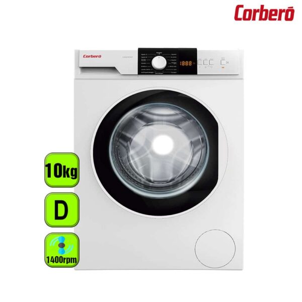 LAVADORA CORBERO 10 KG 1400 RPM A+++/D