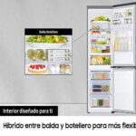 FRIGORIFICO SAMSUNG 185X60 NF DISPENSA INOX D - Imagen 2