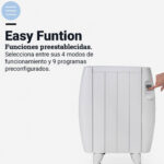EMISOR TERMICO UNIVERSAL B 1000W WIFI BLANCO - Imagen 3