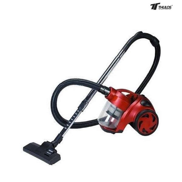 ASPIRADOR THULOS SIN BOLSA 1000W ROJO