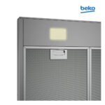 CAMPANA CRISTAL BEKO 90 CM NEGRA 720 M3 - Imagen 3