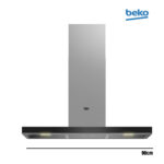 CAMPANA CRISTAL BEKO 90 CM NEGRA 720 M3
