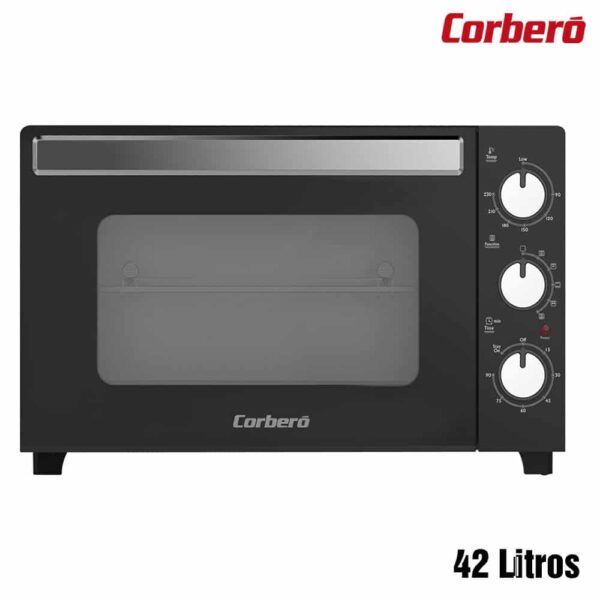 HORNO SOBREMESA CORBERO 42 L NEGRO