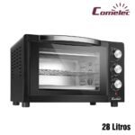 HORNO SOBREMESA COMELEC 28 L INOX/NEGRO