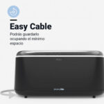 TOSTADOR UNIVERSAL B. 4 REBANADAS 1300W - Imagen 2