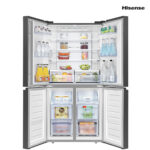 FRIGORIFICO AMERICANO HISENSE 4 .P NEGRO 182X80 - Imagen 4