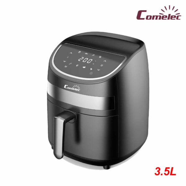 FREIDORA SIN ACEITE COMELEC 3.5 L DIG NEGRA