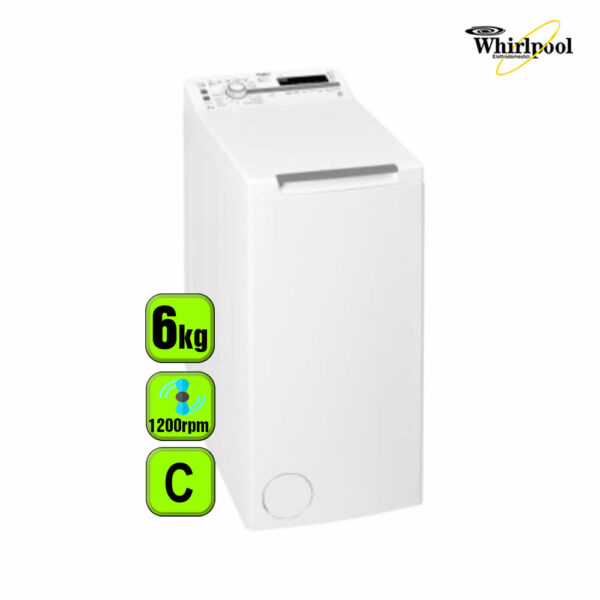 LAVADORA CARGA SUPERIOR 6KG WHIRLPOOL DISPLAY