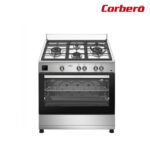 COCINA CORBERO 4F + HORNO 80 CM INOX - Imagen 2
