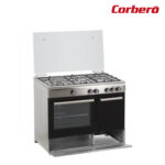 COCINA CORBERO 4F + HORNO 80 CM INOX - Imagen 3