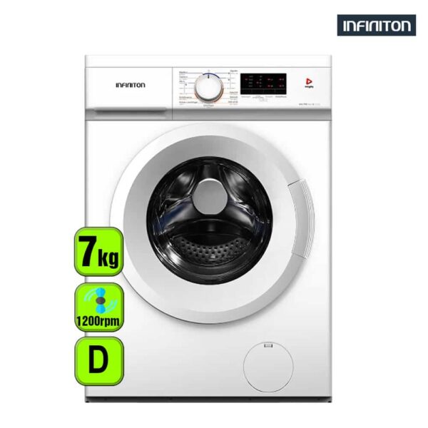 LAVADORA INFINITON 7KG 1200RPM A++ DIGI