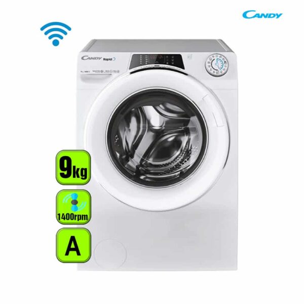 LAVADORA CANDY 9 KG 1400 RPM A WIFI