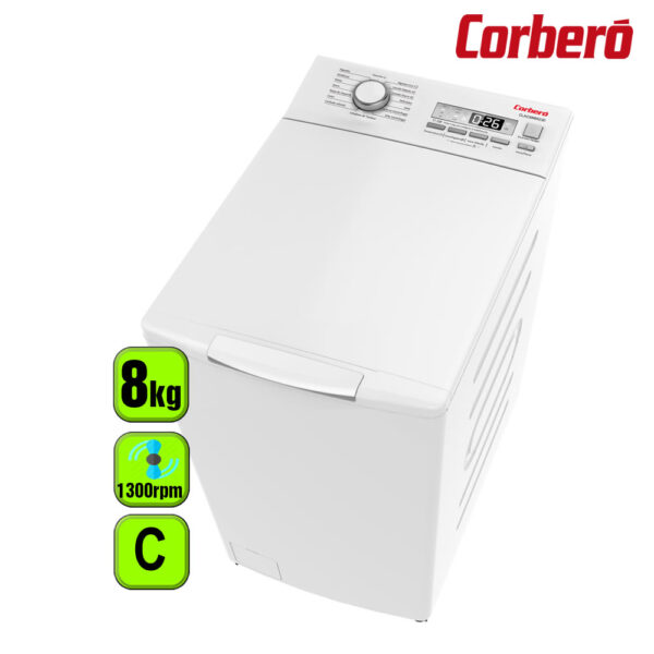 LAVADORA CORBERO C/S 8.5 KG 1300 C INVERTER