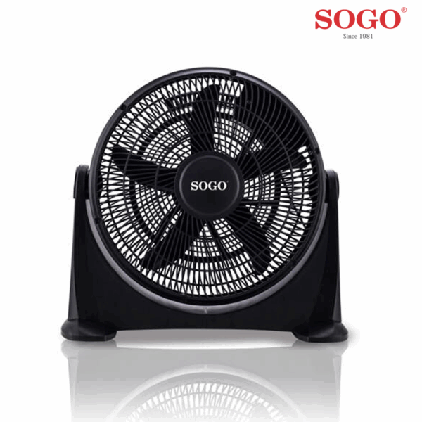 VENTILADOR SEMI INDUS SOGO 40 CM 80W NEGRO