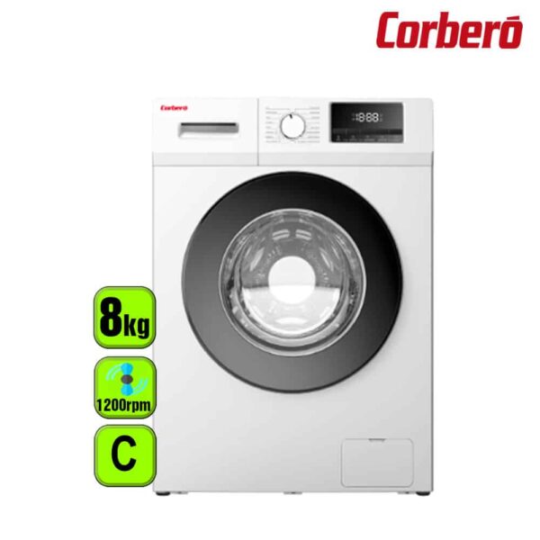 LAVADORA CORBERO 8 KG INV 1400 RPM C