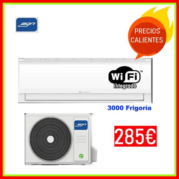 AIRE ACONDICIONAD AGN 3000 FRIGORIAS