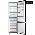 FRIGORIFICO INFINITON CRISTAL NEGRO 200X60 E - Imagen 2