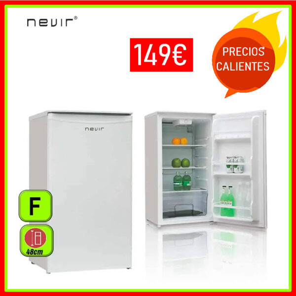 FRIGORIFICO BAJO ENC NEVIR 48X83 SIN CONG BLANC