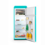 FRIGORIFICO SCHNEIDER 2.P 150X55 AZUL ACAPULCO RETRO - Imagen 2