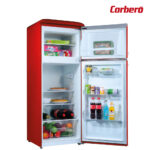 FRIGORIFICO CORBERO 2.P 148X55 RETRO ROJO - Imagen 2