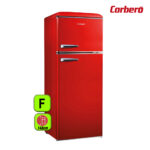 FRIGORIFICO CORBERO 2.P 148X55 RETRO ROJO