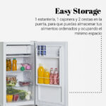 Frigorífico bajo encimera 80 litros - Imagen 3