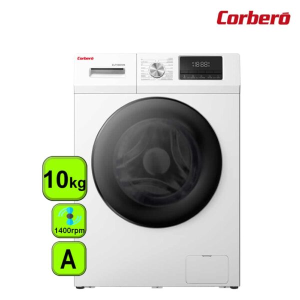 LAVADORA CORBERO 10 KG A INVERT 1400 RPM
