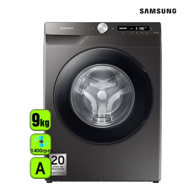LAVADORA SAMSUNG ECOB 9 KG 14000 AUTO A INOX