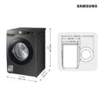 LAVADORA SAMSUNG ECOB 9 KG 14000 AUTO A INOX - Imagen 3