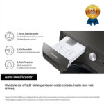 LAVADORA SAMSUNG ECOB 9 KG 14000 AUTO A INOX - Imagen 2